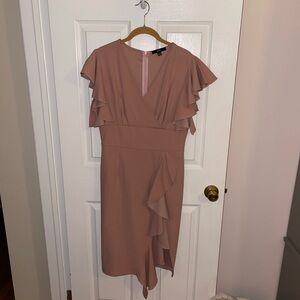 Pink Midi Dress